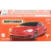 Tesla Model S - Röd - Power Grab - Matchbox