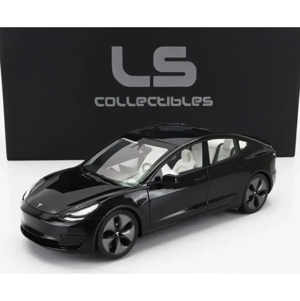 Tesla Model 3 - 2021 - Svart - LS Collectibles - 1:18