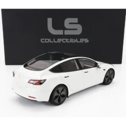 Tesla Model 3 - 2021 - Vit - LS Collectibles - 1:18