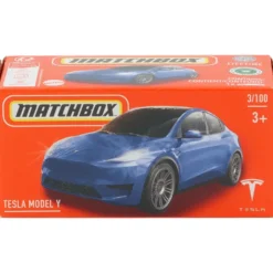 Tesla Model Y - Blå - Power Grab 3/100 - Matchbox