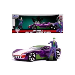 The Joker & 2009 Chevy Corvette Stingray - Jada Toys - 1:24