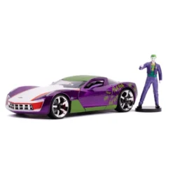 The Joker & 2009 Chevy Corvette Stingray - Jada Toys - 1:24