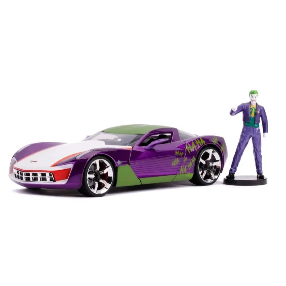 The Joker & 2009 Chevy Corvette Stingray - Jada Toys - 1:24