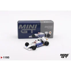 Toleman TG184 #20 Johnny Cecotto 1984 Monaco Grand Prix - 1193 - Mini GT - 1:64