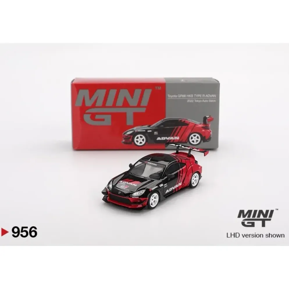 Toyota GR86 HKS Type R Advan - 2022 Tokyo - Mini GT - 1:64