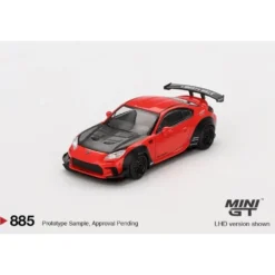 Toyota GR86 LB&Nation - Röd - 885 - Mini GT - 1:64