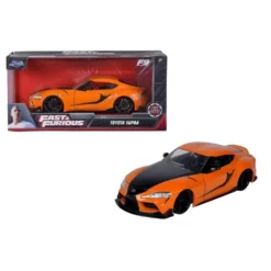 Toyota GR Supra - Fast & Furious - Orange - Jada Toys - 1:24