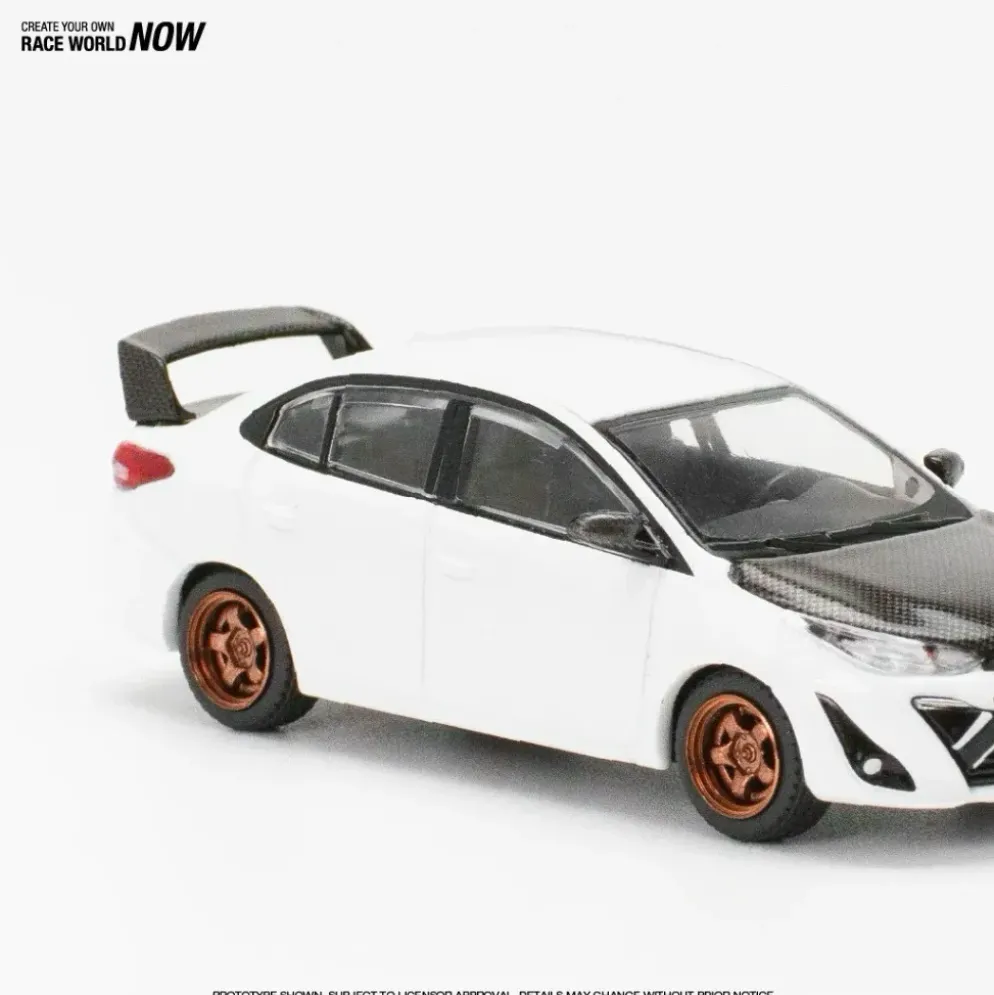 Toyota GR Vios - Vit - Pop Race - 1:64