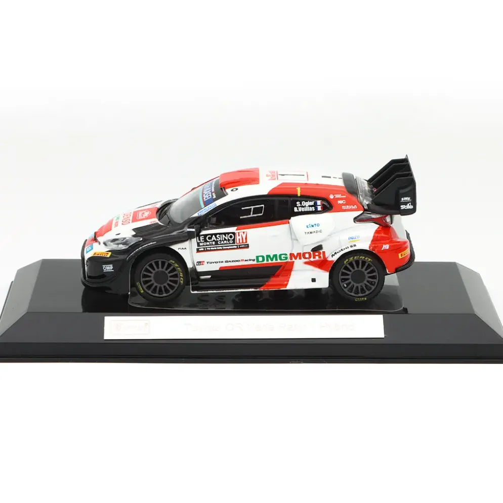 Toyota GR Yaris Rally 1 Hybrid - Ogier / Veillas - Bburago