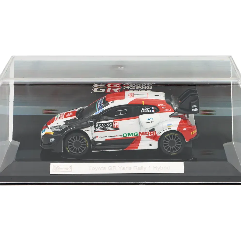 Toyota GR Yaris Rally 1 Hybrid - Ogier / Veillas - Bburago