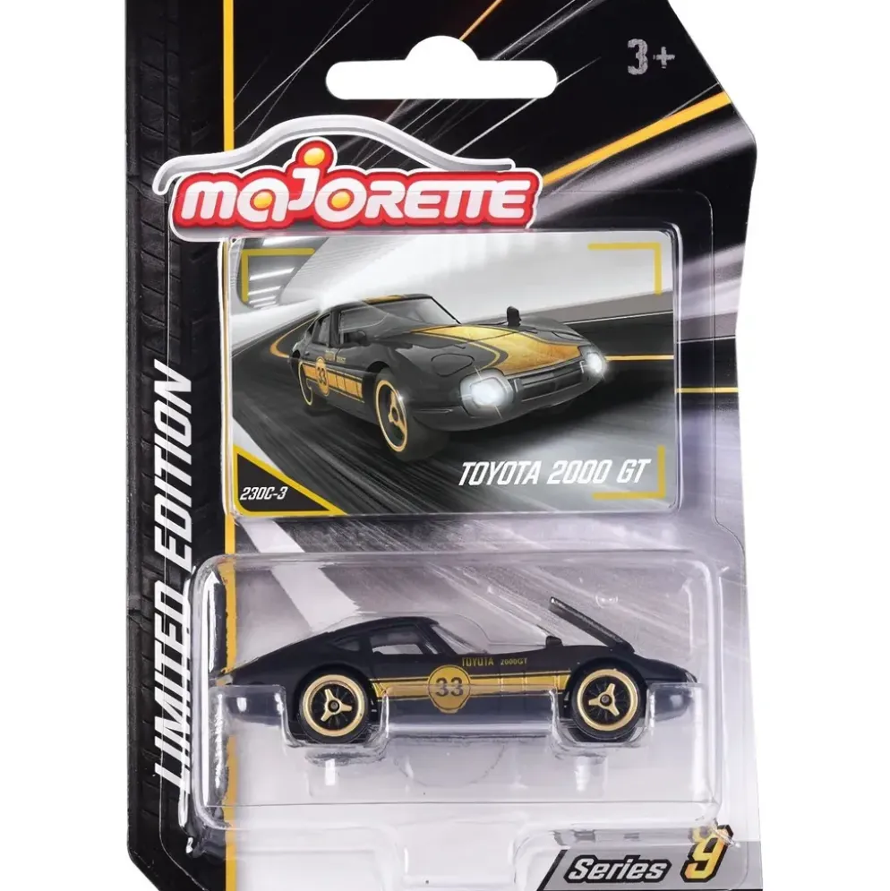 Toyota 2000 GT - Svart / Guld - Series 9 - Majorette