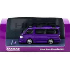 Toyota HiAce Wagon Custom - Lila - ROAD64 - Tarmac - 1:64