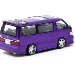 Toyota HiAce Wagon Custom - Lila - ROAD64 - Tarmac - 1:64