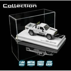 1985 Toyota Hilux SR5 Pick Up - Vit - Collection Series - Majorette - 1:64