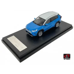 Toyota RAV4 Hybrid - Blå / Grå - LCD Models - 1:64