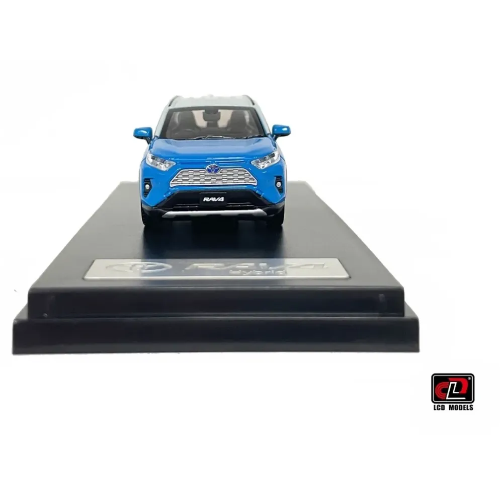 Toyota RAV4 Hybrid - Blå / Grå - LCD Models - 1:64