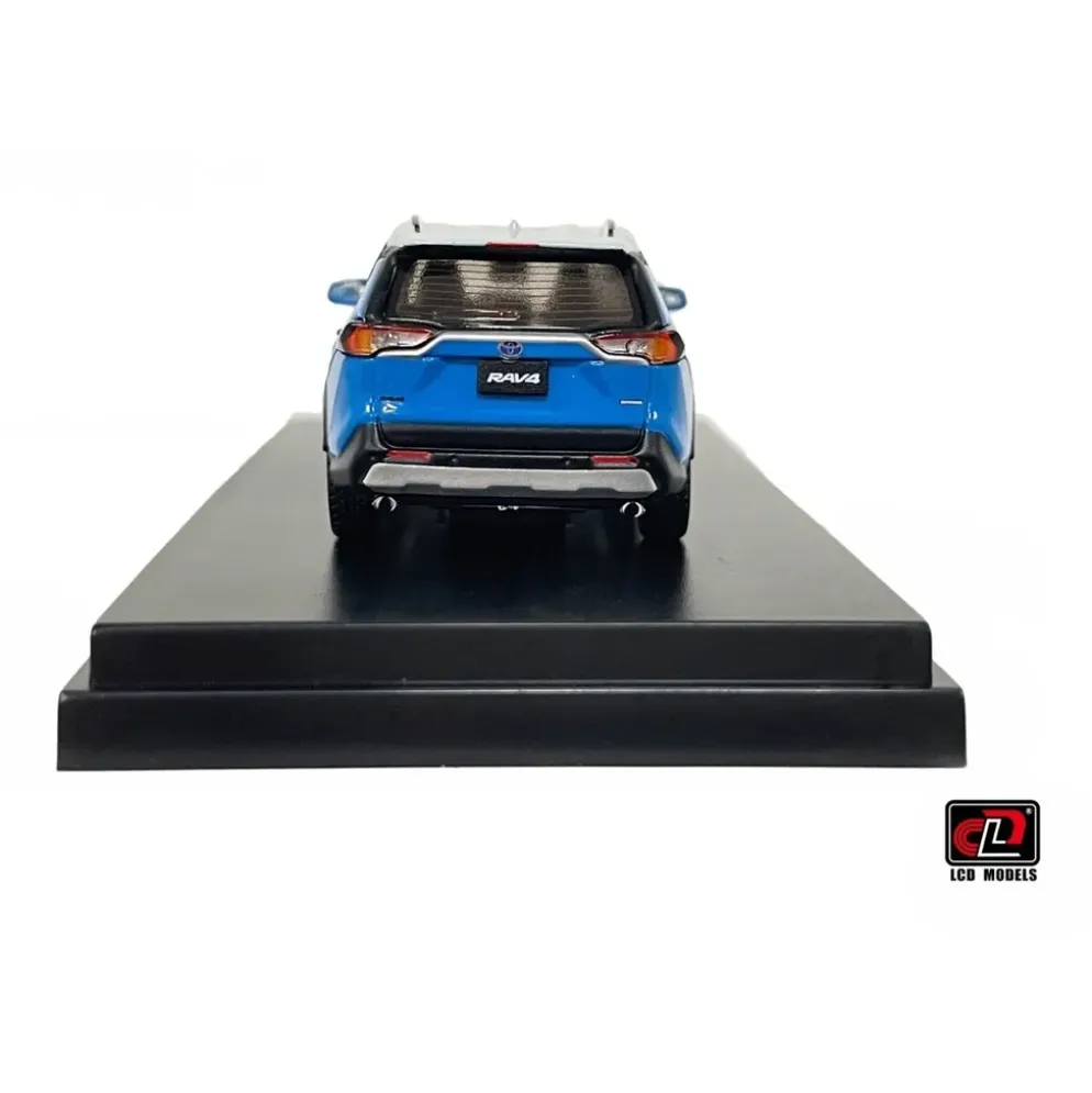Toyota RAV4 Hybrid - Blå / Grå - LCD Models - 1:64