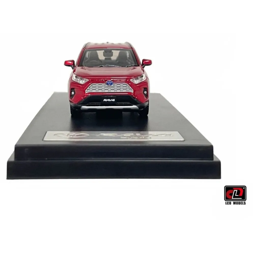 Toyota RAV4 Hybrid - Röd - LCD Models - 1:64