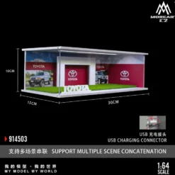 Toyota - Showroom Diorama - LED-belysning - 1:64