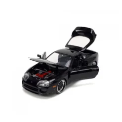 1995 Toyota Supra - Fast & Furious - Svart - Jada Toys 1:24
