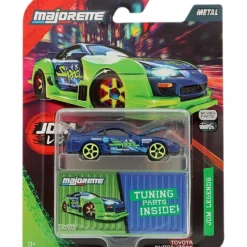 Toyota Supra JZA80 - Blå - JDM Legends Deluxe - Majorette - 7 cm