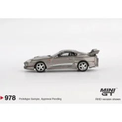 Toyota Supra VeilSide Combat V-II - Combat Grey - 978 - Mini GT - 1:64