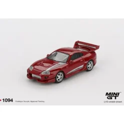 Toyota Supra VeilSide Combat V-I Red - Röd - LHD - 1094 - Mini GT - 1:64