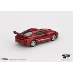 Toyota Supra VeilSide Combat V-I Red - Röd - LHD - 1094 - Mini GT - 1:64