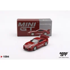 Toyota Supra VeilSide Combat V-I Red - Röd - LHD - 1094 - Mini GT - 1:64