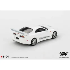 Toyota Supra VeilSide Combat V-I White - Vit - 1104 - Mini GT - 1:64