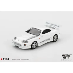 Toyota Supra VeilSide Combat V-I White - Vit - 1104 - Mini GT - 1:64