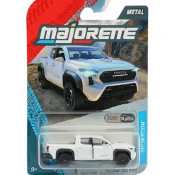 Toyota Tacoma TRD Pro - Vit - Showroom Premium Cars - Majorette - 7 cm
