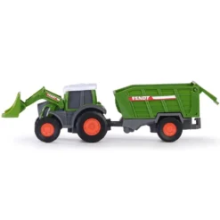 Traktor med fodervagn - Fendt Micro Farmer - Dickie Toys