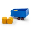 Traktor med hövagn - New Holland T7.315 - Bburago