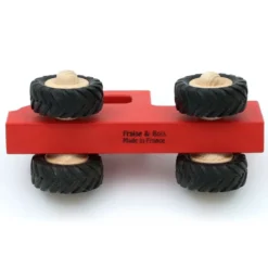 Träbil Pickup Henry - Röd