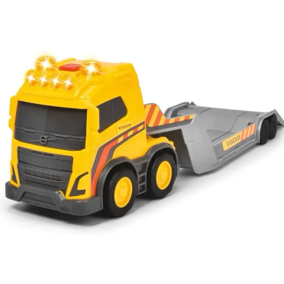 Truck Team - Volvo-lastbil och Trailer med Hjullastare - Dickie Toys