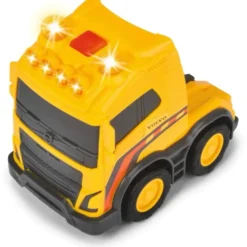 Truck Team - Volvo-lastbil och Trailer med Hjullastare - Dickie Toys