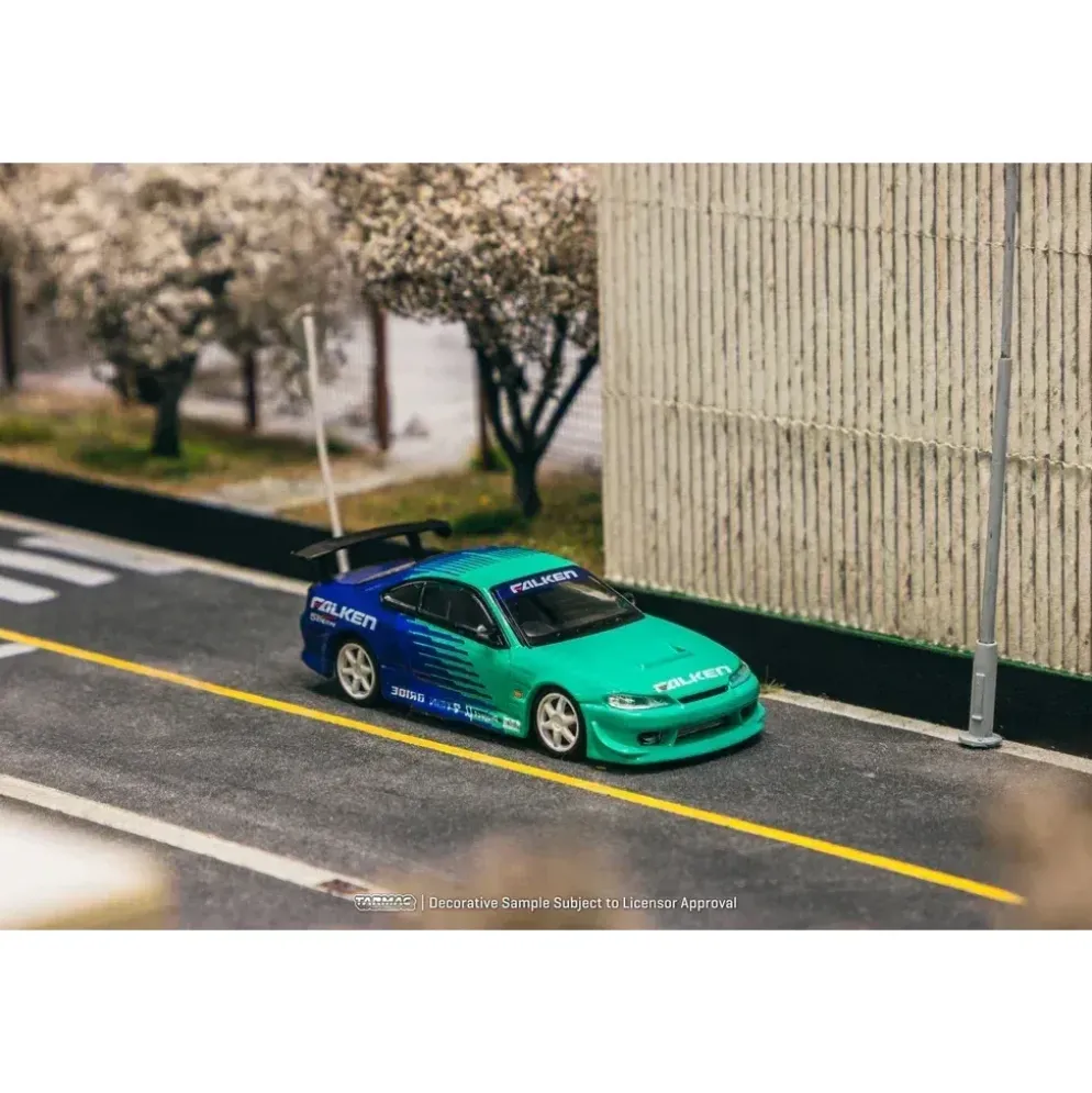 VERTEX Nissan Silvia (S15) - Falken - Tarmac Works - 1:64