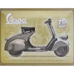 Vespa MP6 - Plåtskylt - 40x30 cm