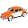 Volkswagen Beetle med Lasthållare - Orange - Motormax - 1:24