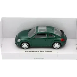 Volkswagen Beetle - Mörkgrön - Rastar - 10 cm