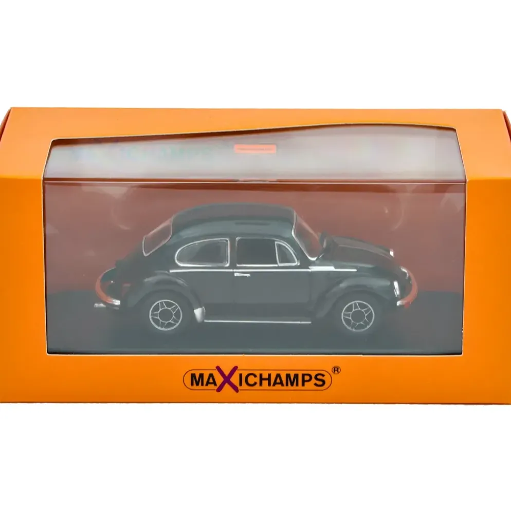 Volkswagen 1303 - Beetle - 1974 - Svart - Maxichamps - 1:43