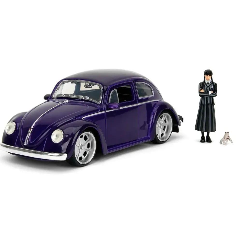 Volkswagen Beetle - Wednesday Addams & Thing - Jada - 1:24