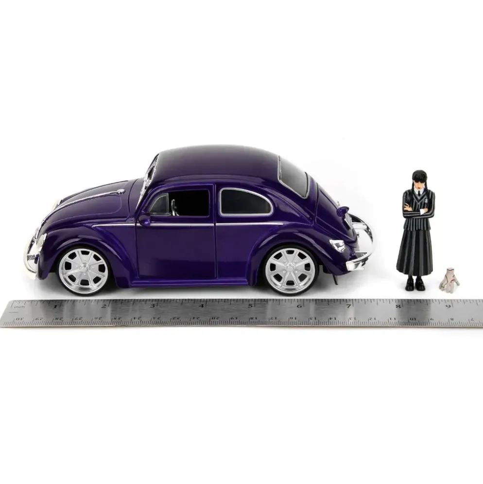 Volkswagen Beetle - Wednesday Addams & Thing - Jada - 1:24