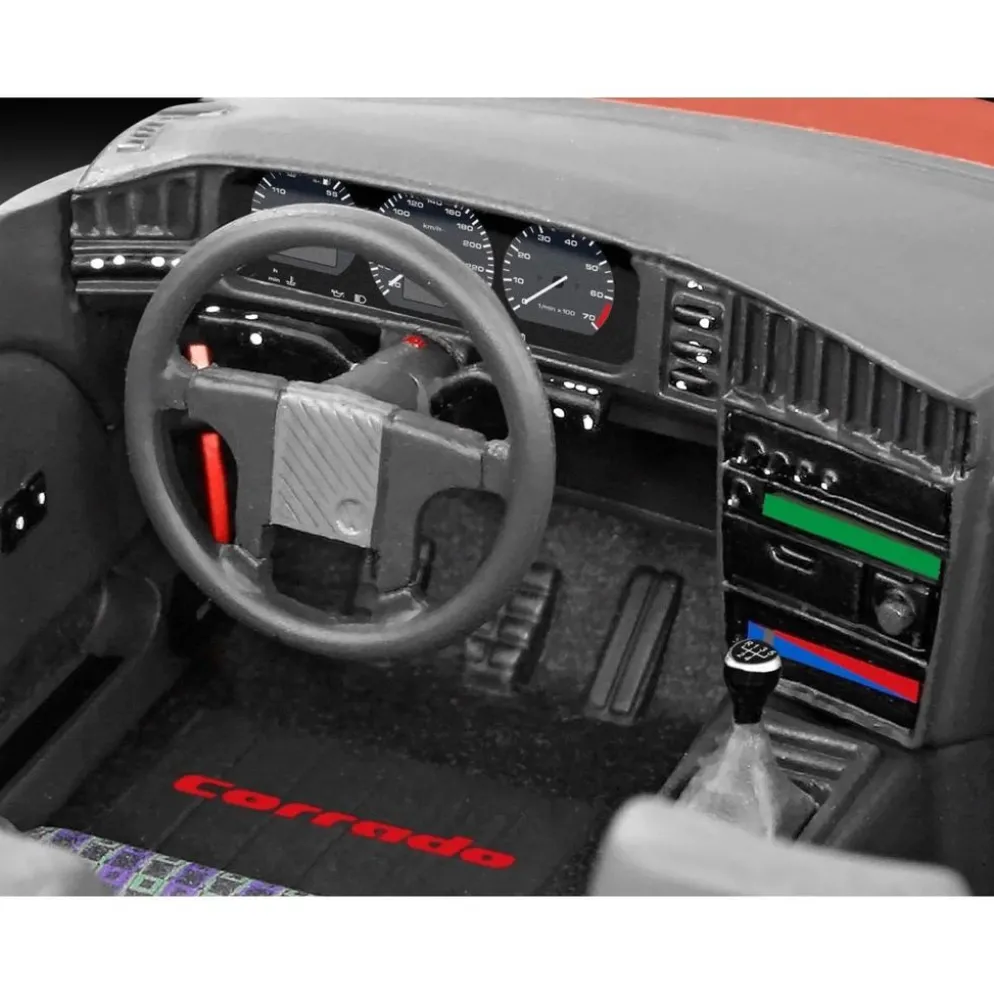 Volkswagen Corrado - Modell inkl färg - 5666 - Revell - 1:24