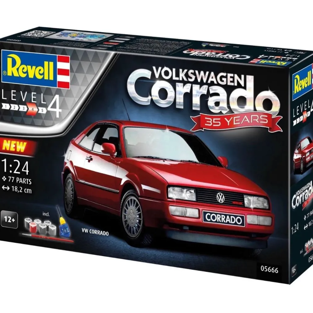 Volkswagen Corrado - Modell inkl färg - 5666 - Revell - 1:24