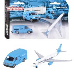 Volkswagen Crafter + MAERSK Air Cargo - Logistic - Majorette