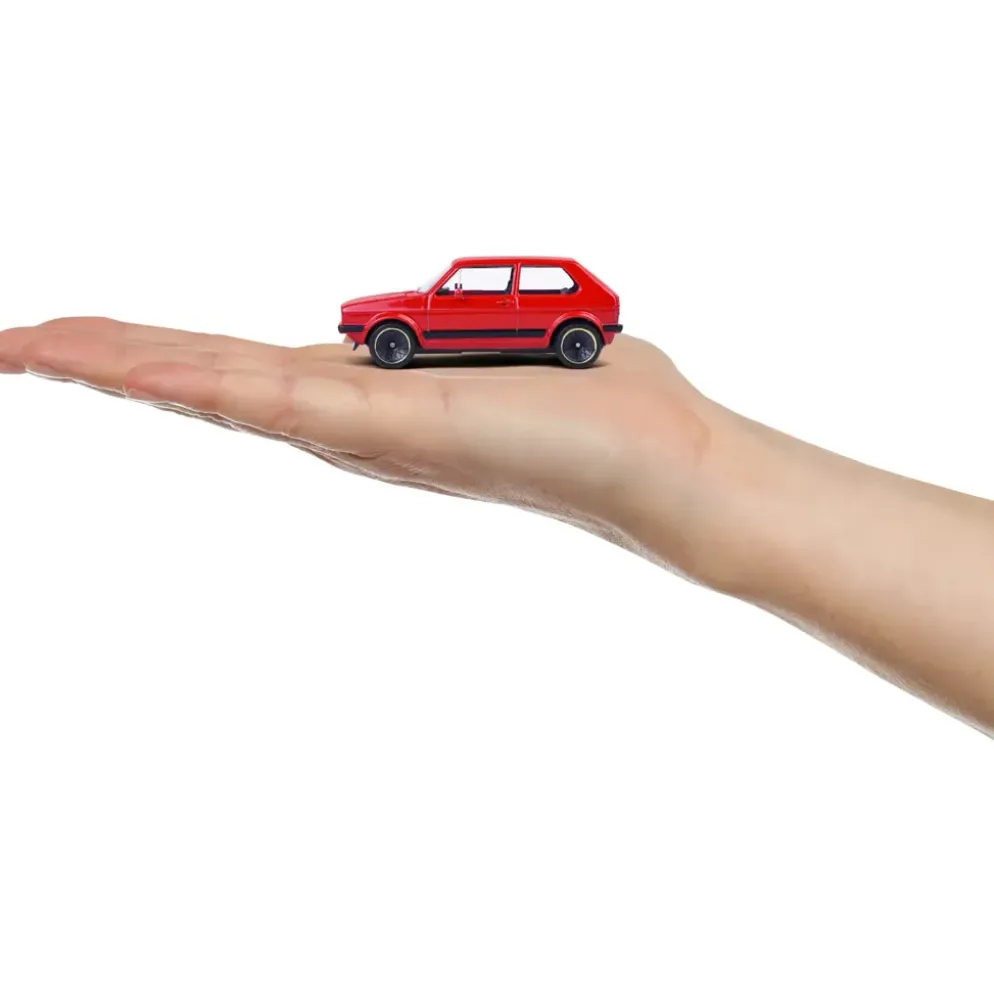 Volkswagen Golf GTI Giftpack med fem leksaksbilar - Majorette