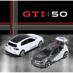 Volkswagen Golf GTI Giftpack med fem leksaksbilar - Majorette