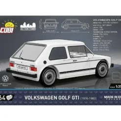 Volkswagen Golf GTI - Vit - Byggsats - 24614 - COBI - 1:35